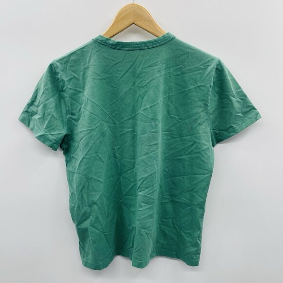 Madewell Womens Small The Perfect Crewneck Tee in Allday Jersey in Green 2350 - Picture 6 of 9